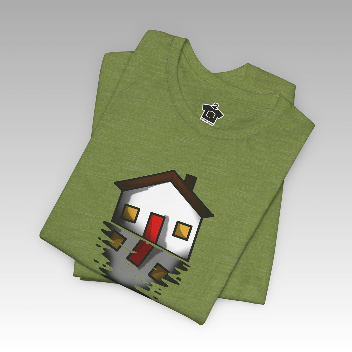 House Melting Over the Horizon T-Shirt
