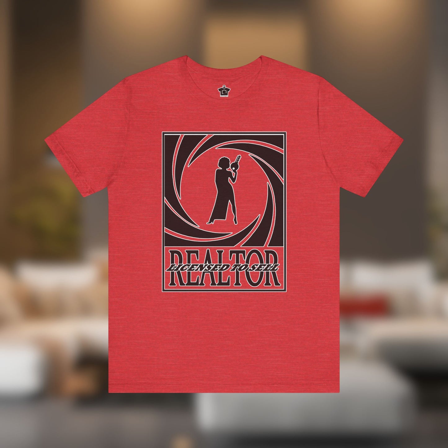 Realtor: Licensed to Sell – Woman with Key T-Shirt