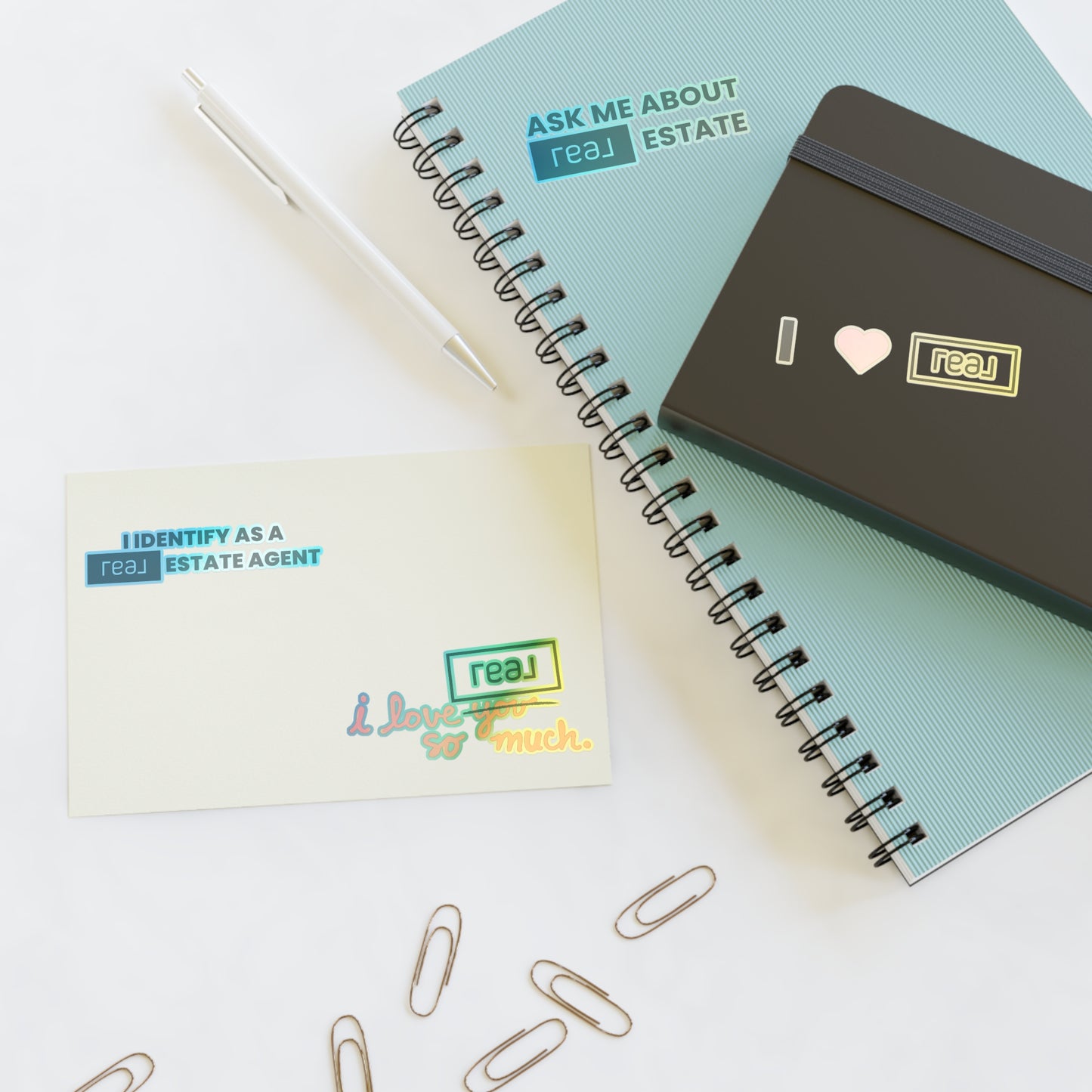 All 4 REAL Sticker Sheets
