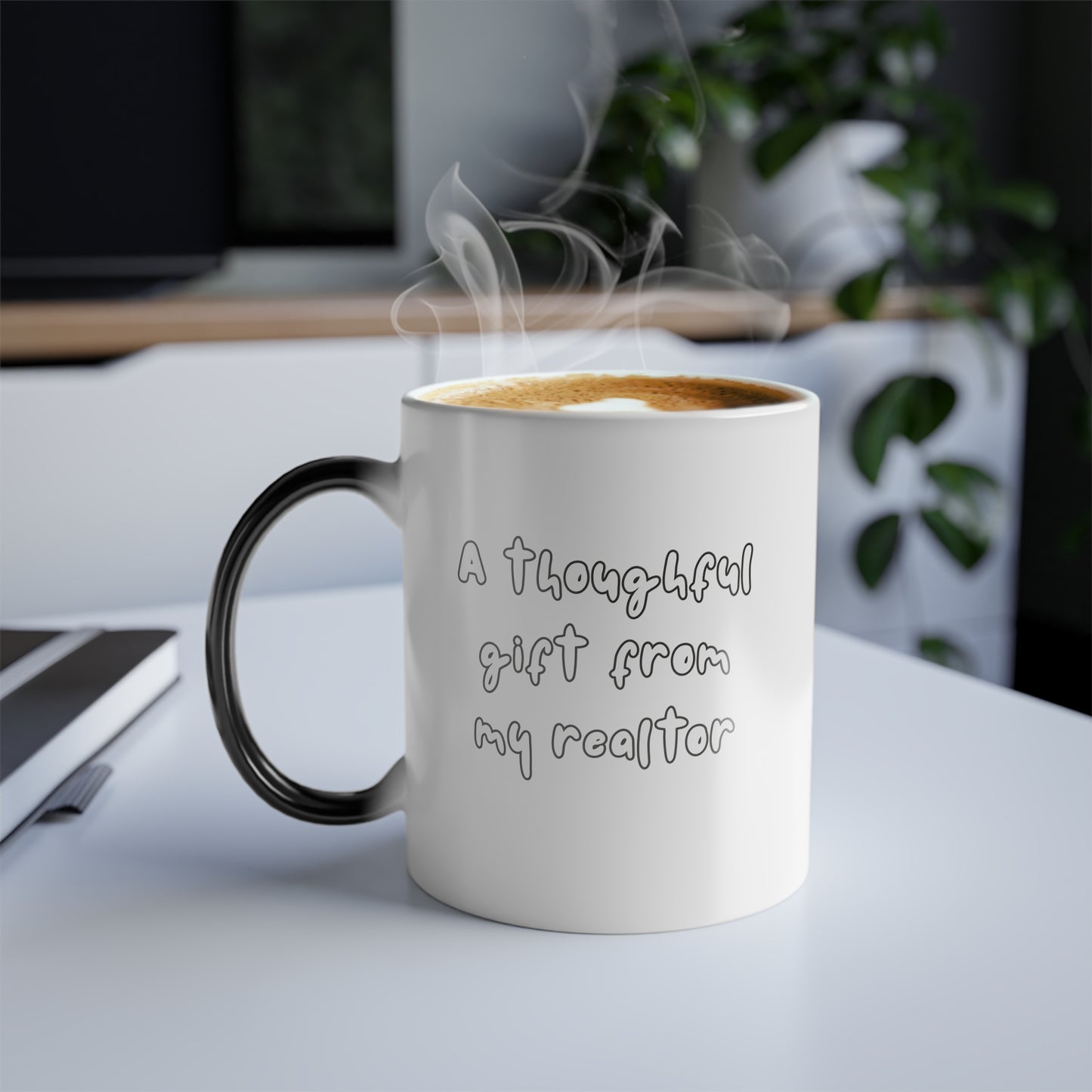 A Thoughtful Gift from My Realtor Color-Changing Mug