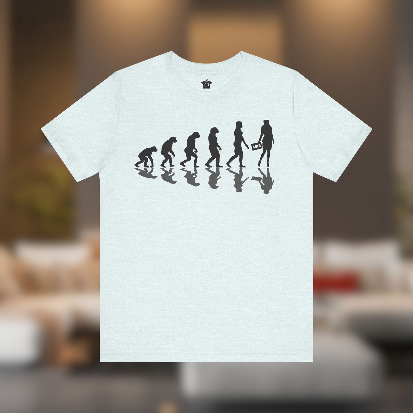 Evolution of Woman (Real Estate Edition) T-Shirt