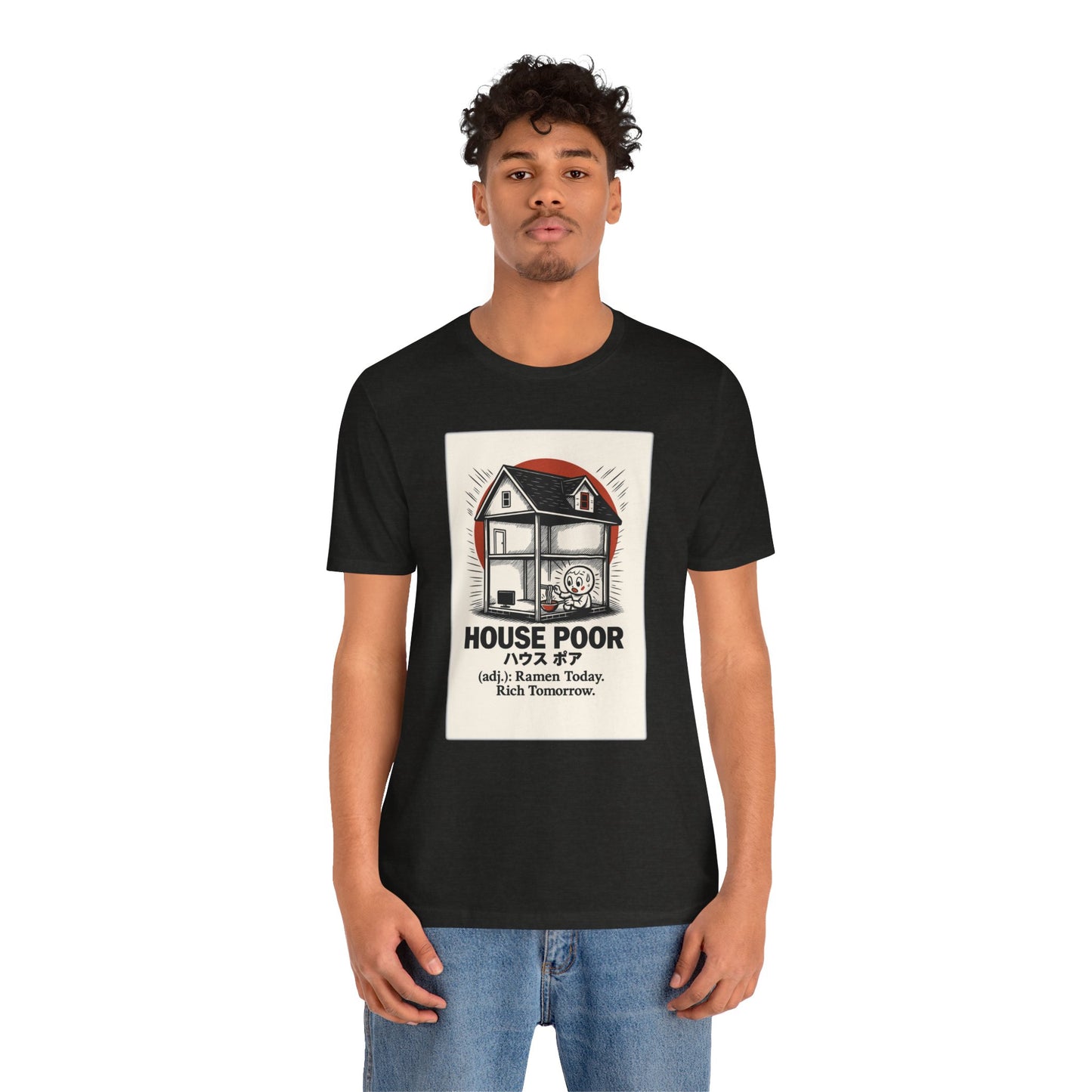 House Poor Ramen Manga T-Shirt