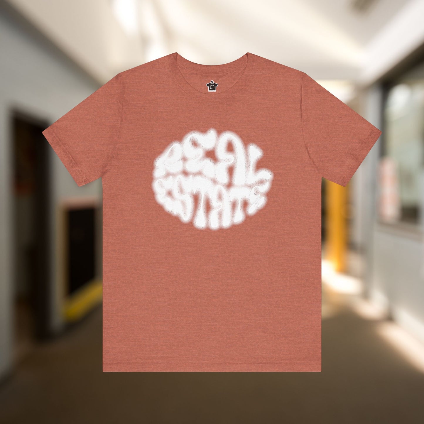 Real Estate Distorted Glow T-Shirt
