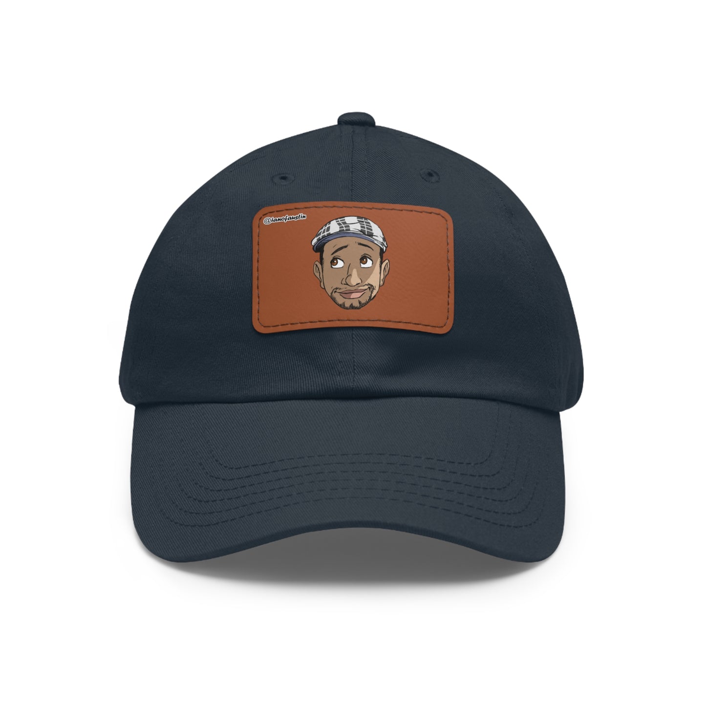 Head Logo Hat with Leather Patch | @ianofAustin
