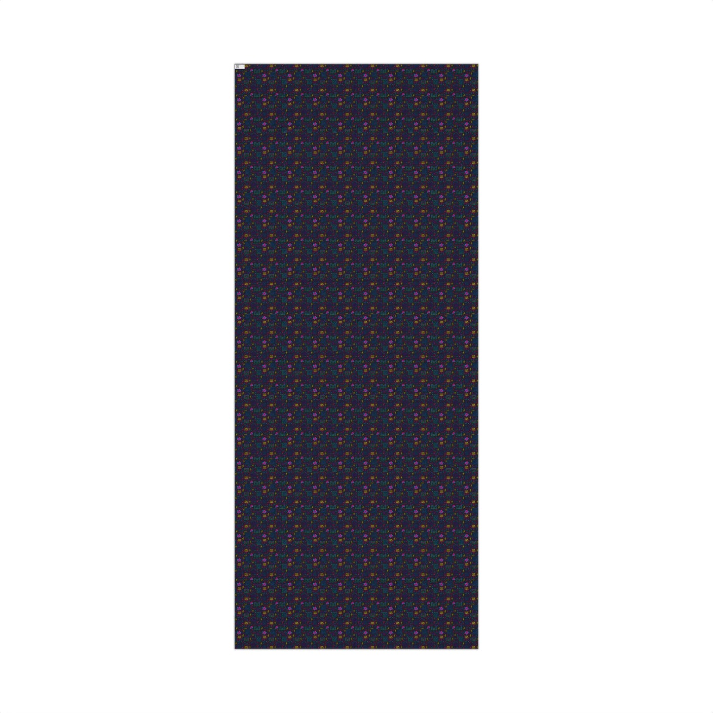 Neon House Signs Holiday Gift Wrap