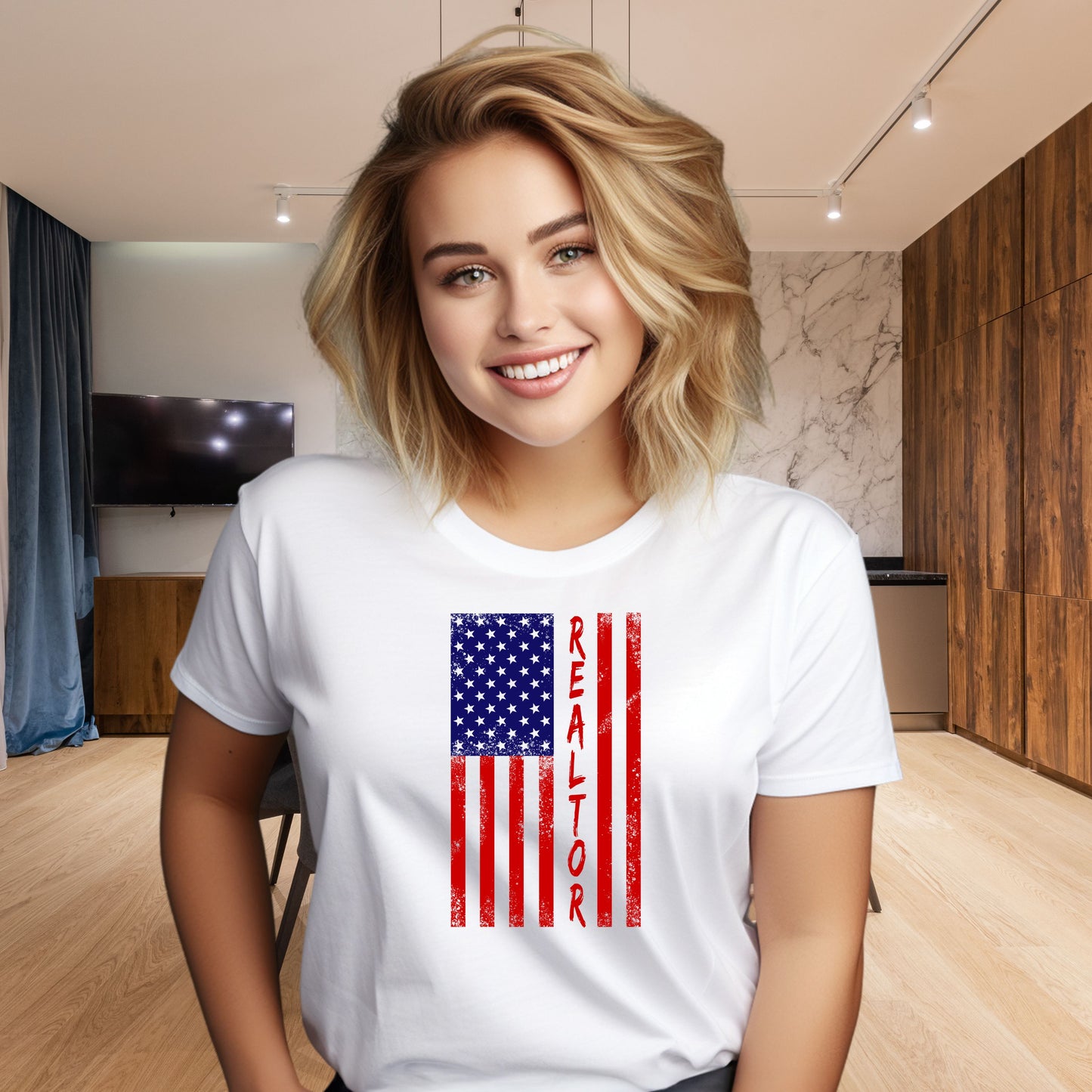 American Flag REALTOR V3 - Red Edition