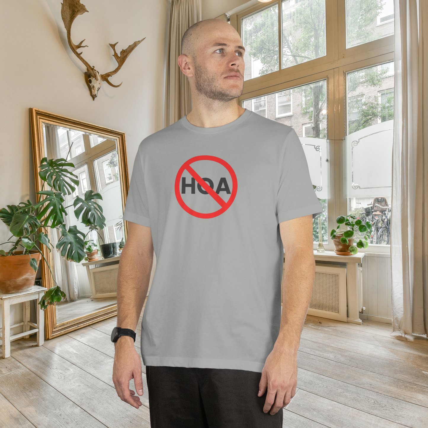 NO HOA Tee â Because You Call the Shots