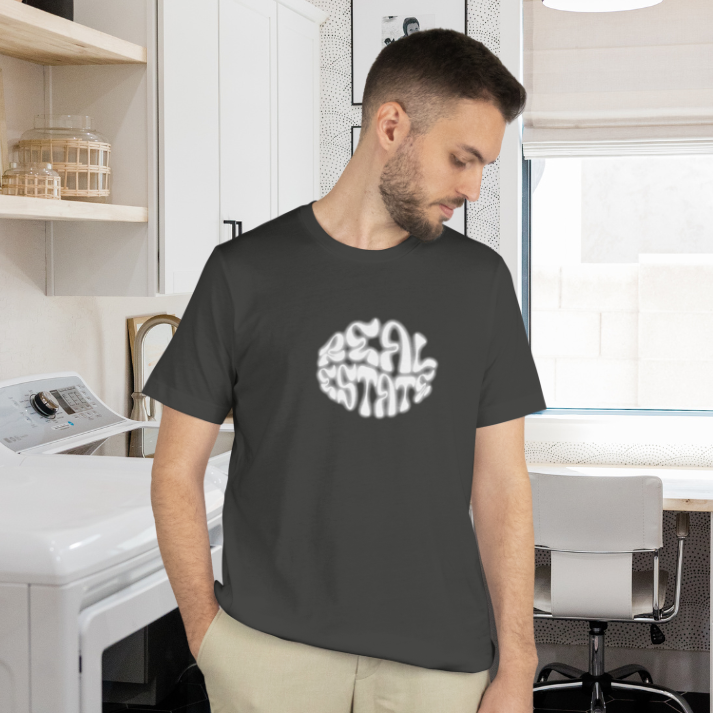 Real Estate Distorted Glow T-Shirt