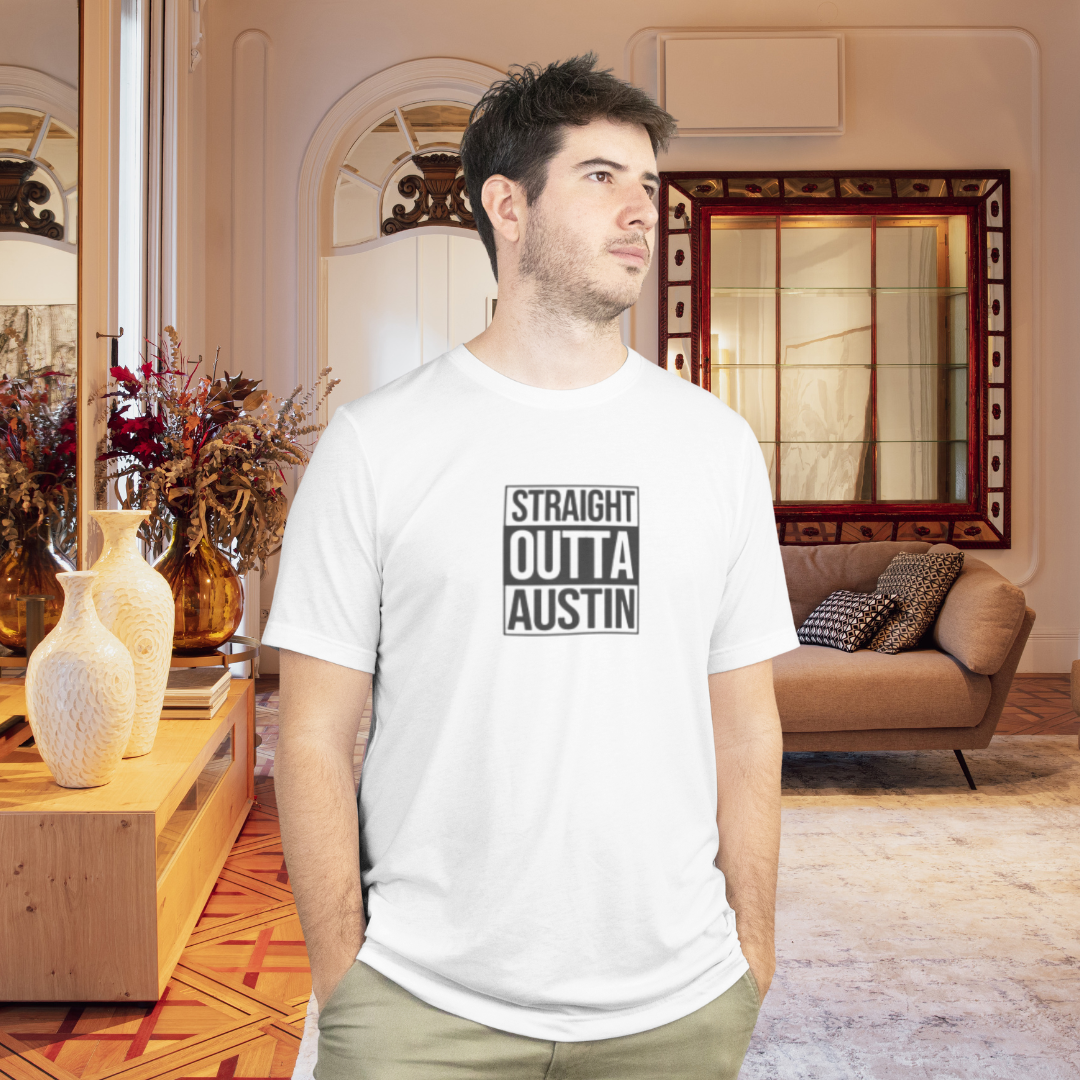 Straight Outta Austin - Texas Pride T-Shirt