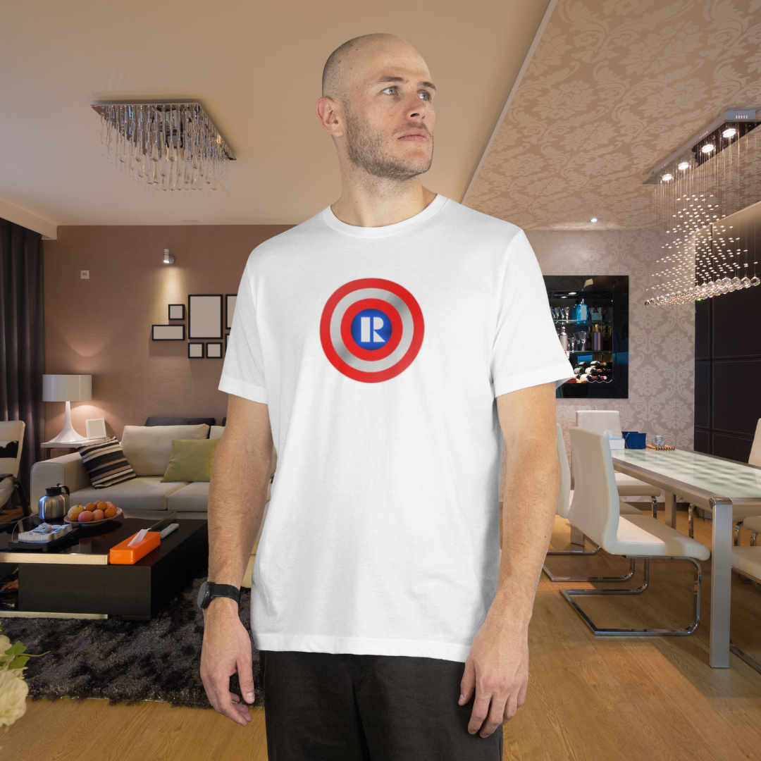 Captain Realtor Shield â Unisex Jersey Tee
