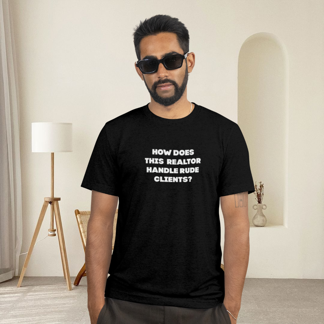 How to Handle Rude Clients – Unisex Jersey Tee