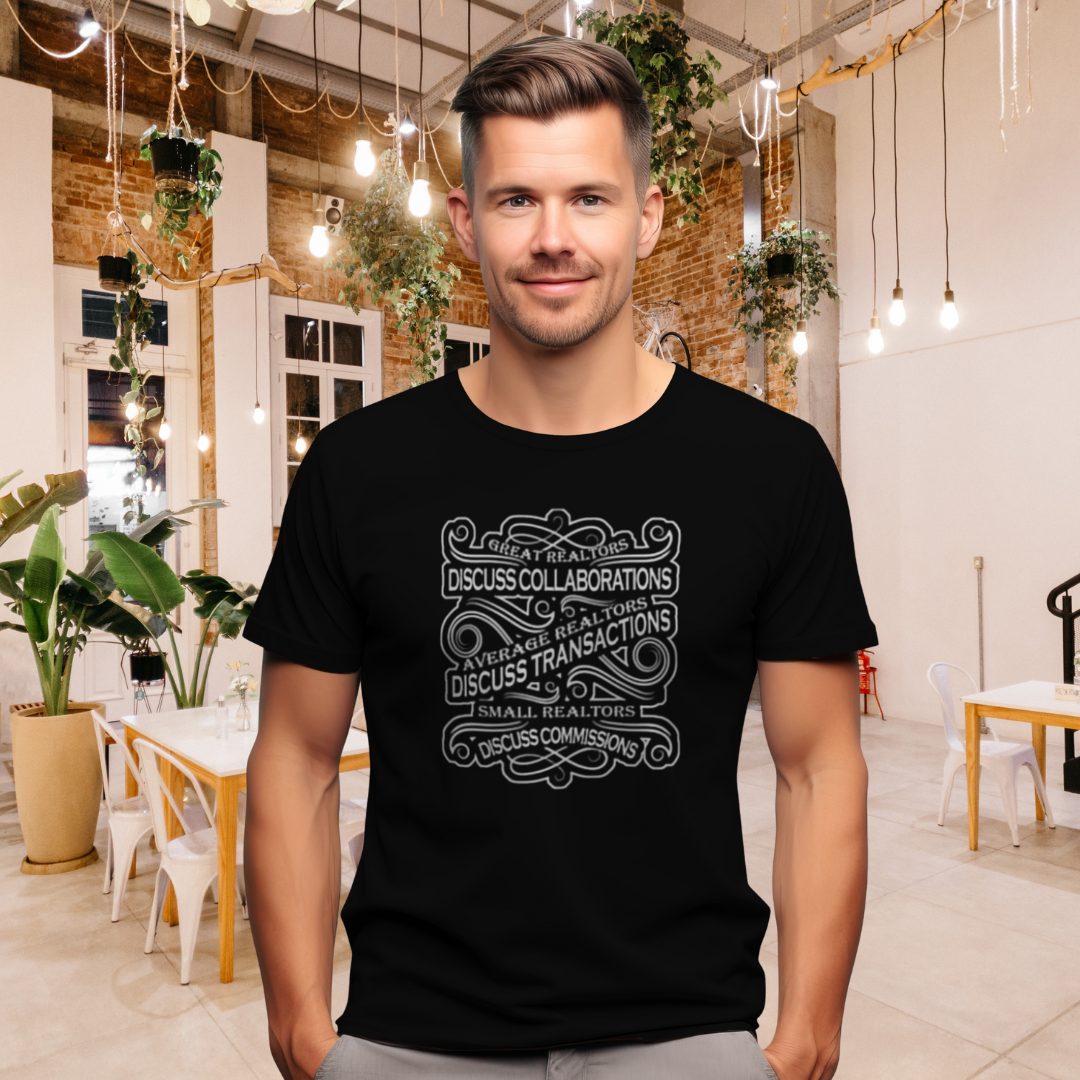 Collaborations. Transactions. Commissions. T-Shirt