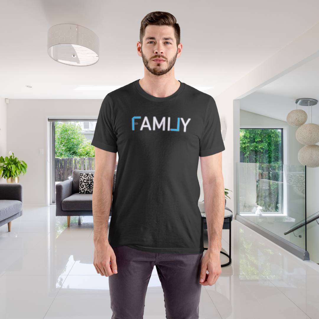 REAL Family – Blue Tee