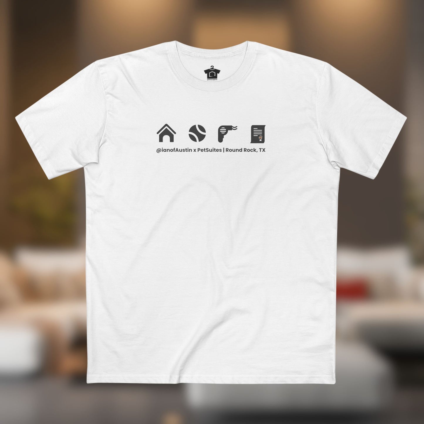 Our Services Icons Premium T-Shirt | @ianofAustin x PetSuites Round Rock