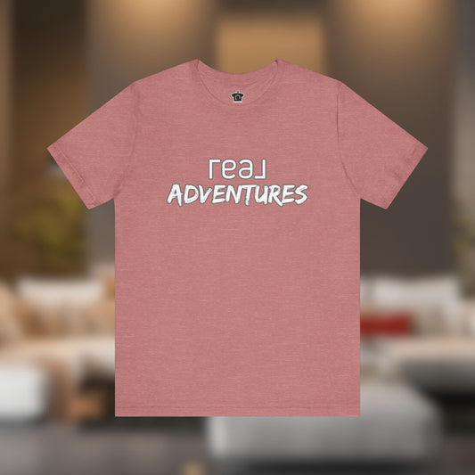 REAL Adventures White Tee
