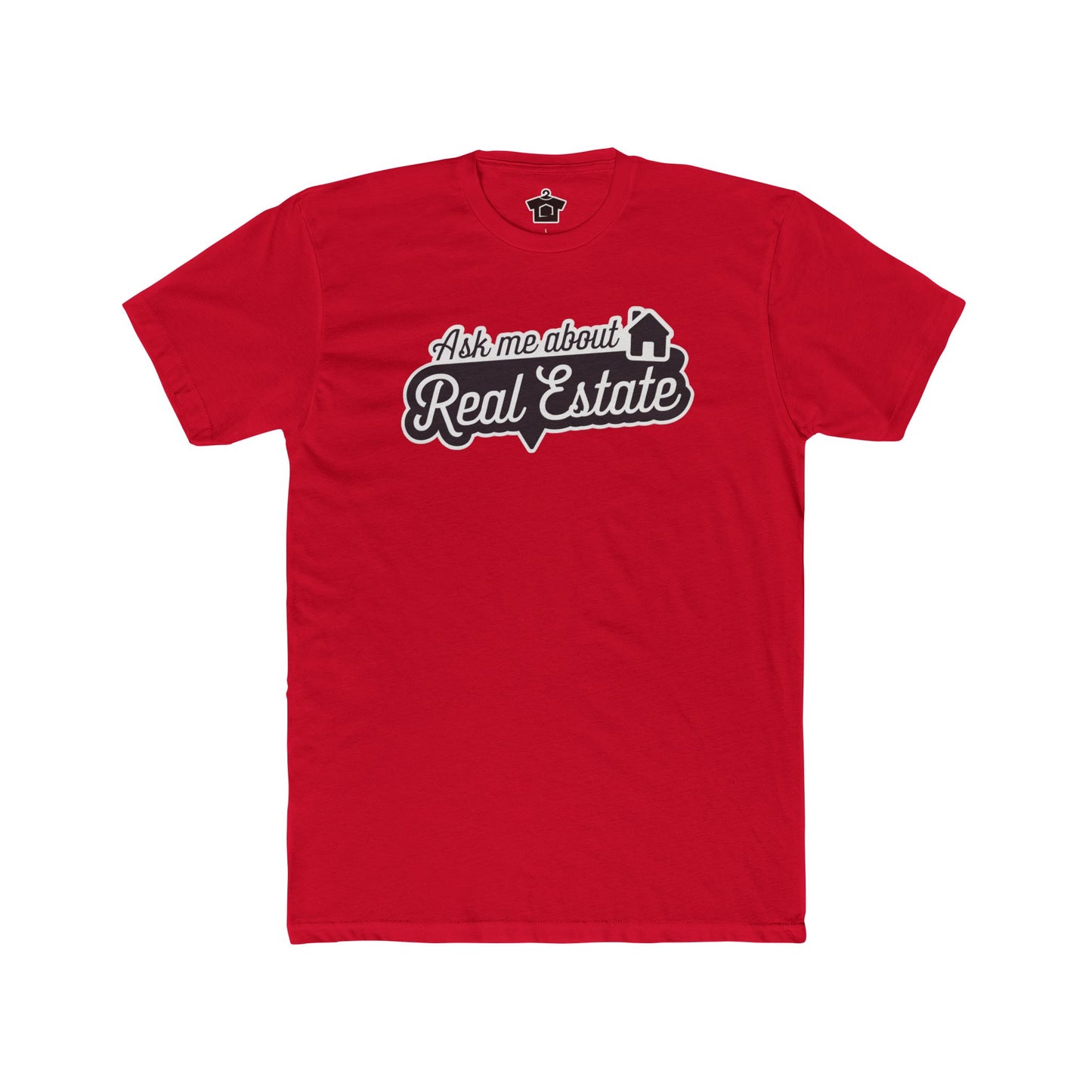 Ask Me About Real Estate Speech Bubble Tee