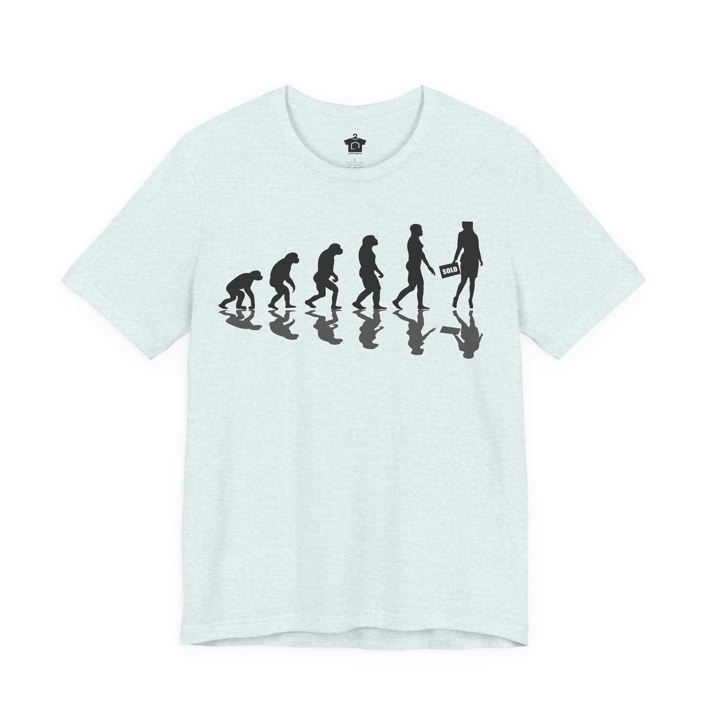 Evolution of Woman (Real Estate Edition) T-Shirt
