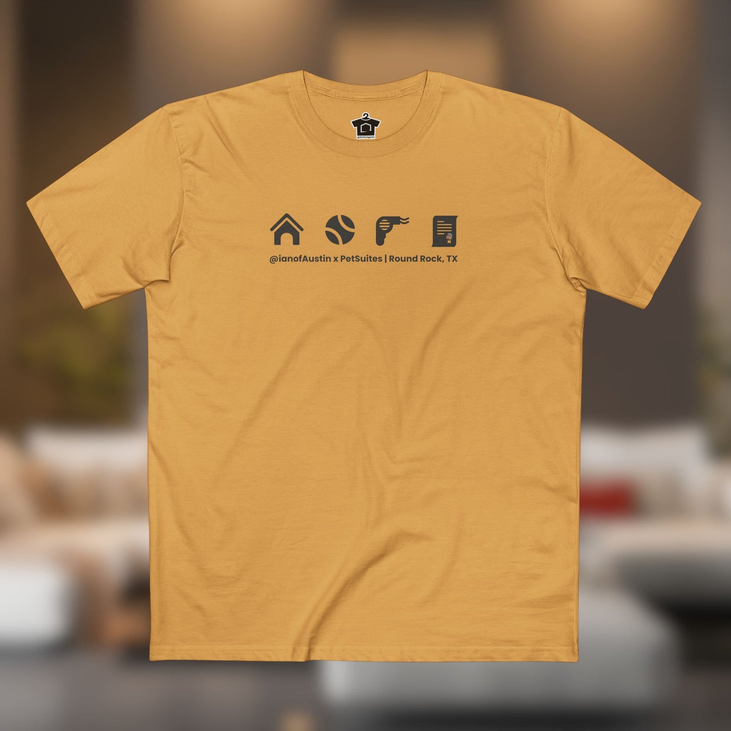 Our Services Icons Premium T-Shirt | @ianofAustin x PetSuites Round Rock