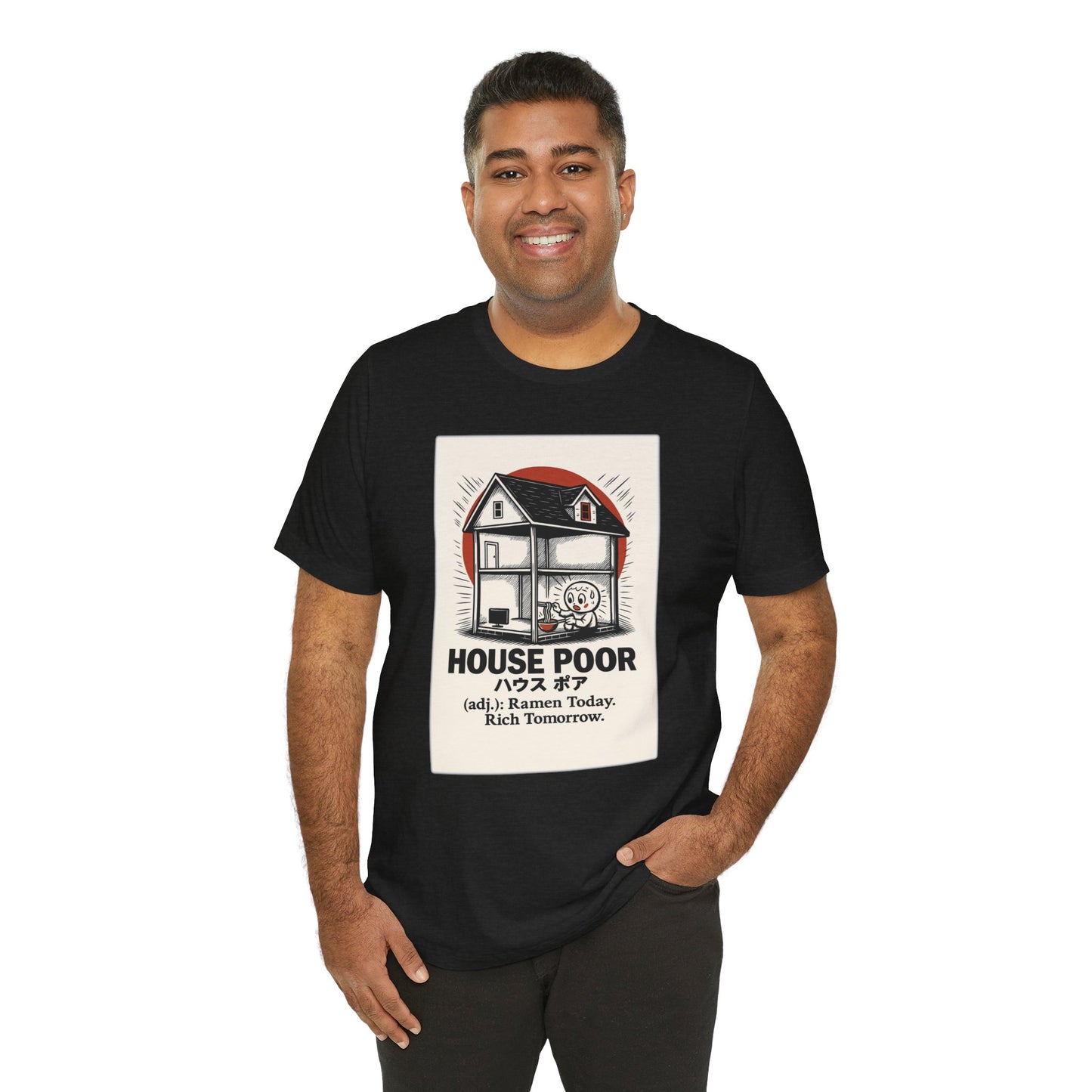 House Poor Ramen Manga T-Shirt