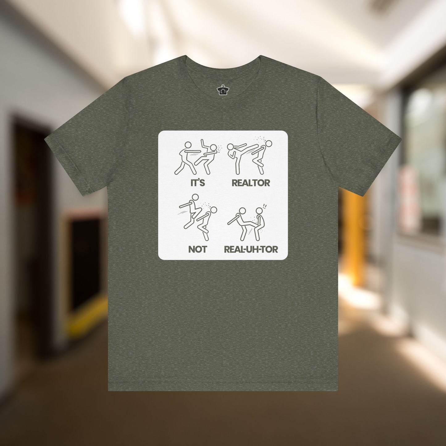 It’s REE-uhl-tor, Not REEL-uh-ter!" – Funny Realtor Pronunciation T-Shirt