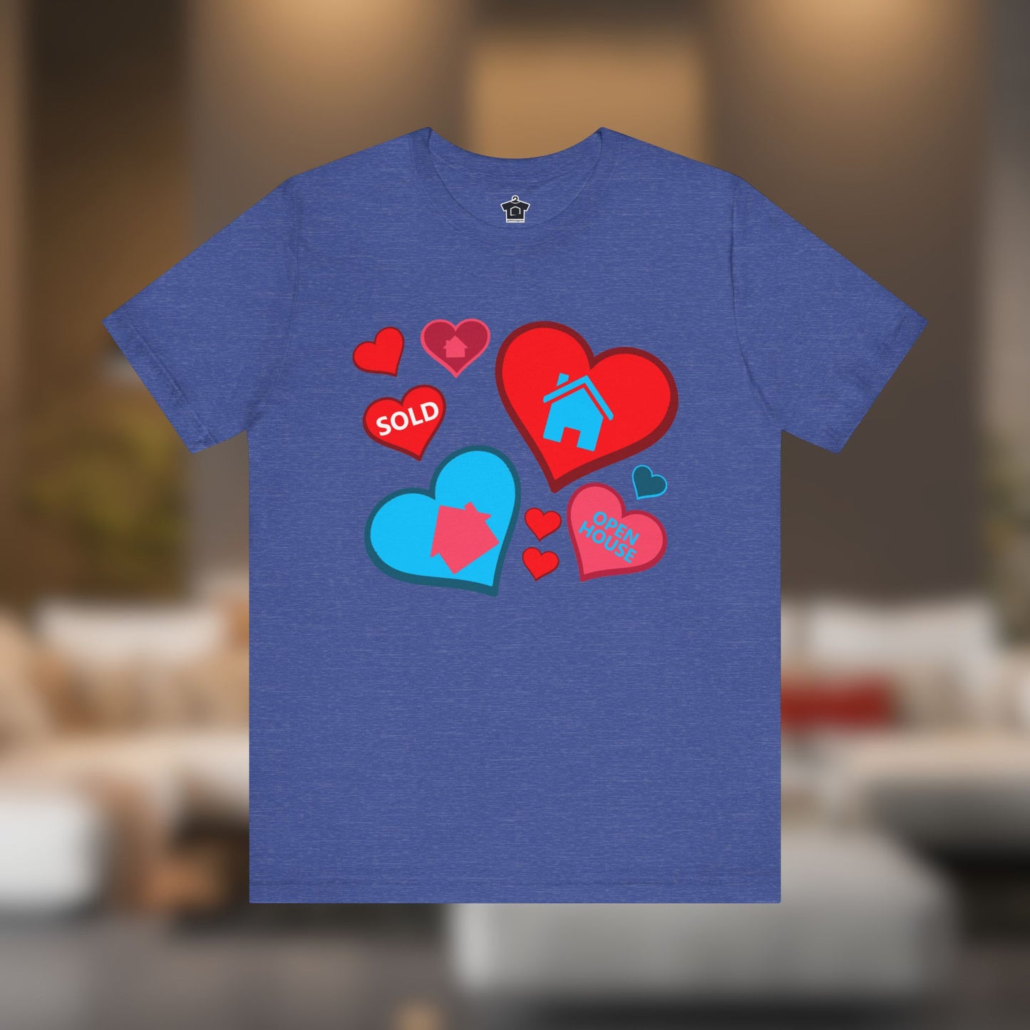 Houses and Hearts – The Realtor’s Passion Tee
