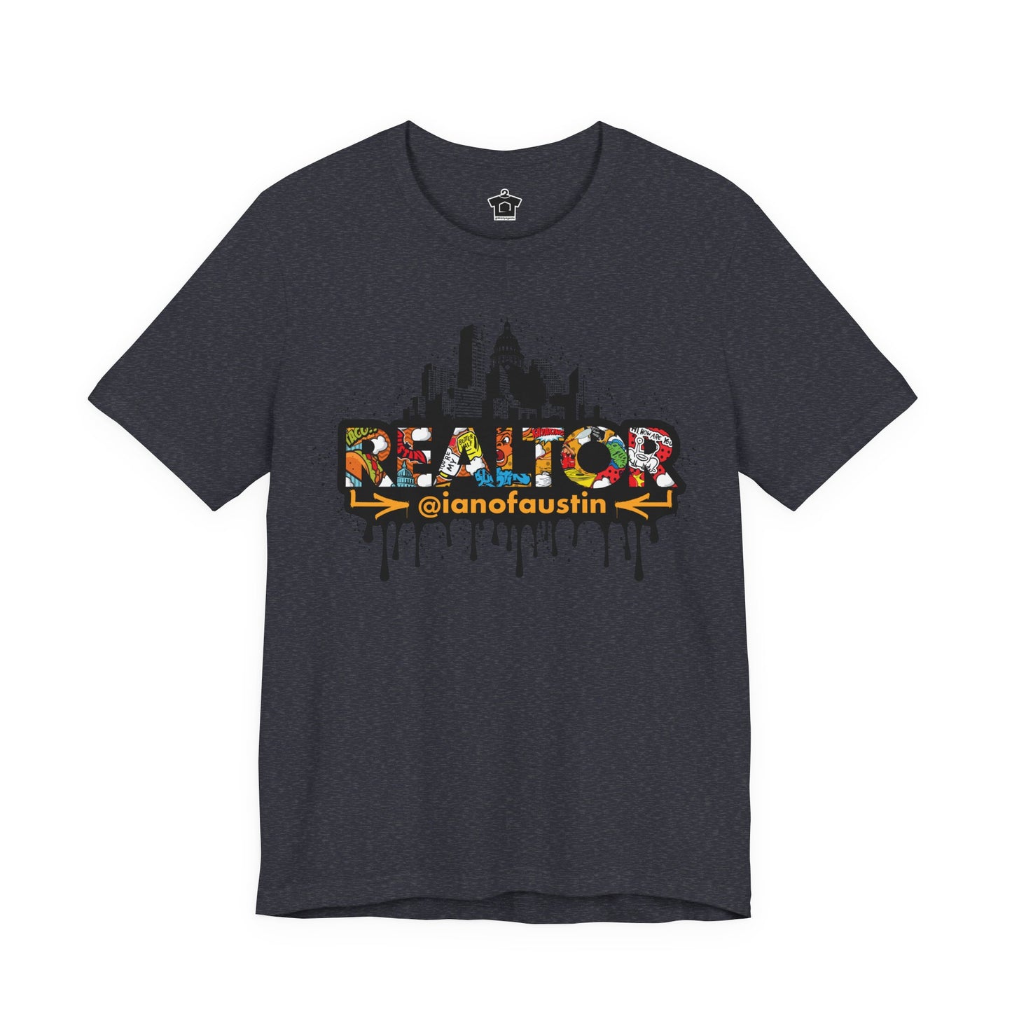 Austin Skyline Realtor Graffiti Tshirt | #ianofaustin