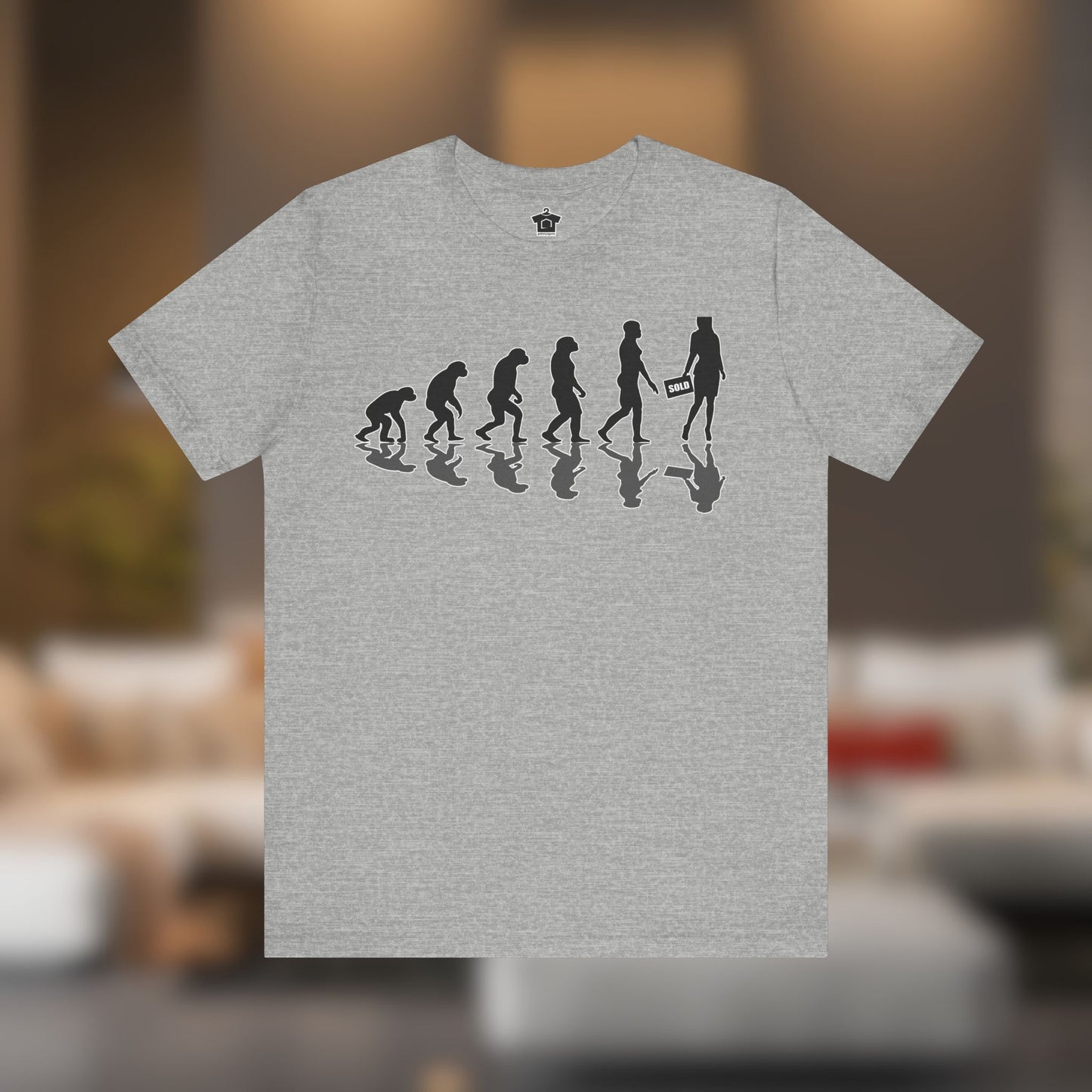Evolution of Woman (Real Estate Edition) T-Shirt
