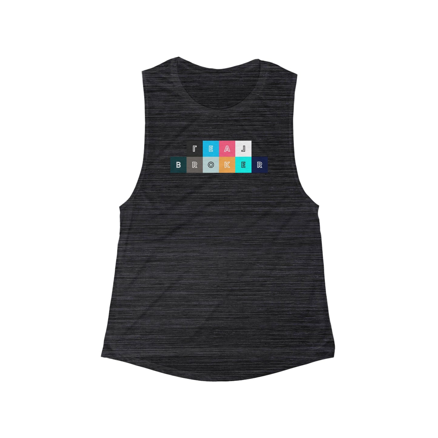 REAL Broker Color Block Athletic Tank