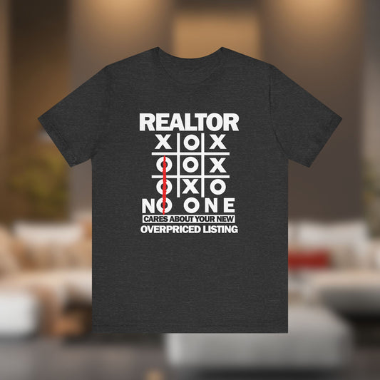 Realtor Tic Tac Toe T-Shirt