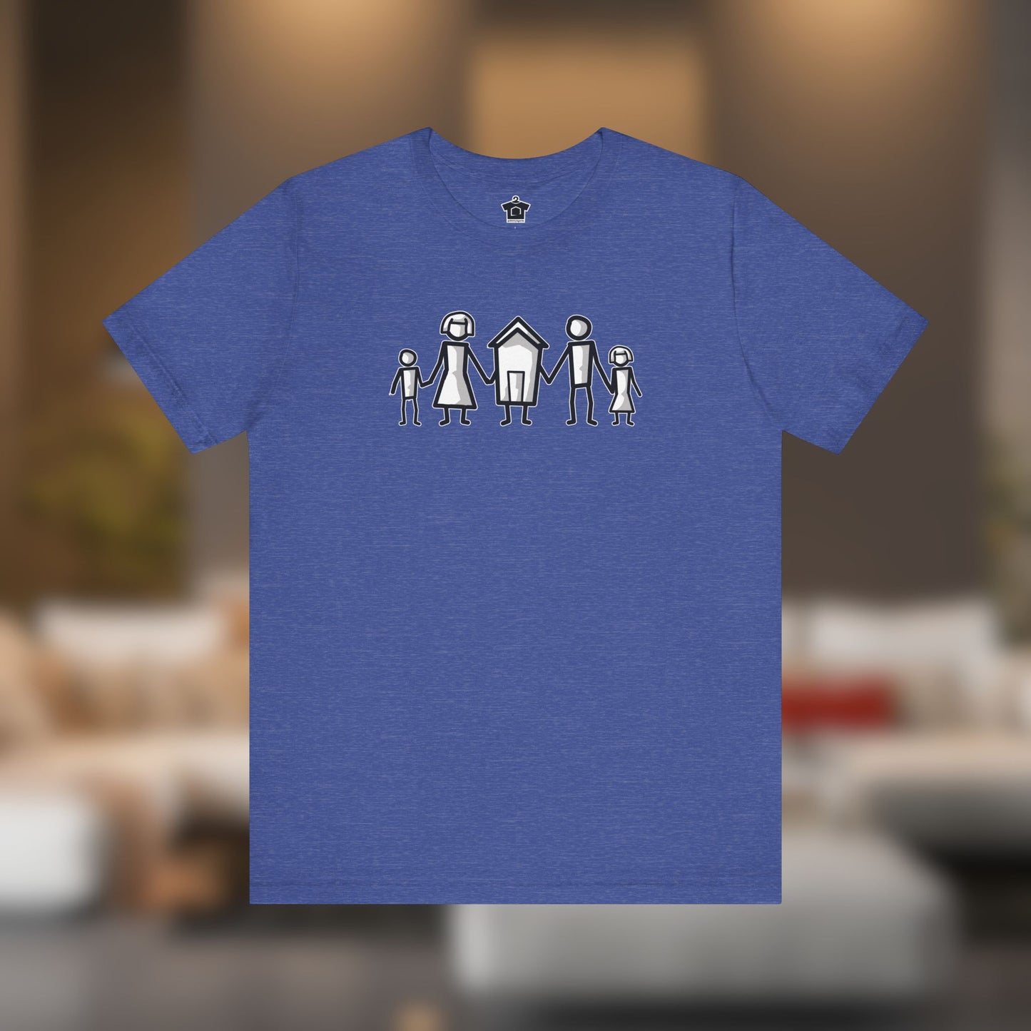 Home Is Where Family Begins" – Realtor T-Shirt