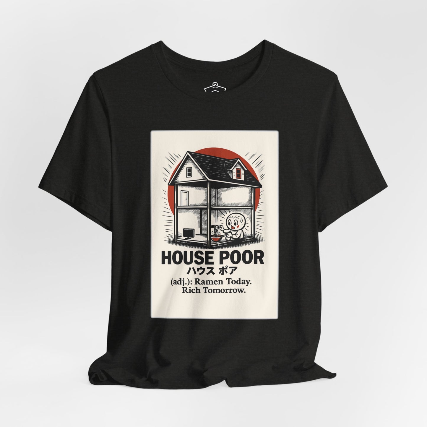 House Poor Ramen Manga T-Shirt
