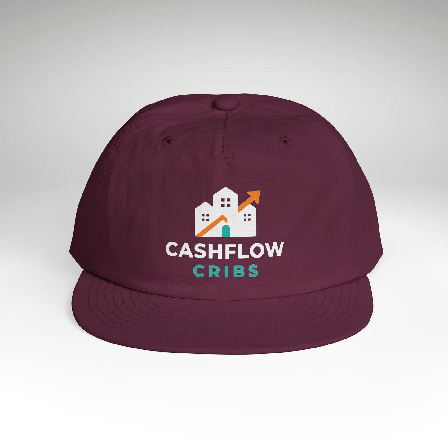 Cashflow Cribs Flat-Billed Surf Cap