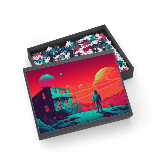 🚀 A Realtor on Mars" 1000 - Piece Puzzle – Out - of - This - World Fun! 🌌🏡 - Puzzle | ShirtyAgents