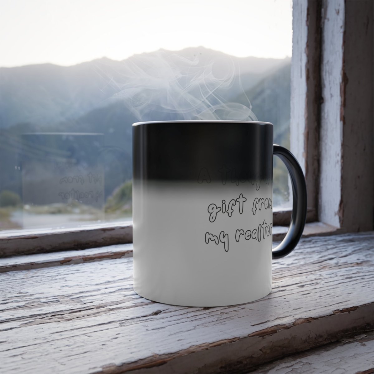 A Thoughtful Gift from My Realtor Color - Changing Mug - Mug | ShirtyAgents