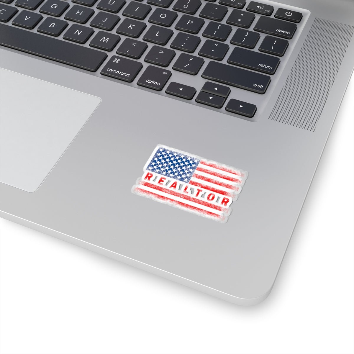American Flag Realtor Sticker - Paper products | ShirtyAgents
