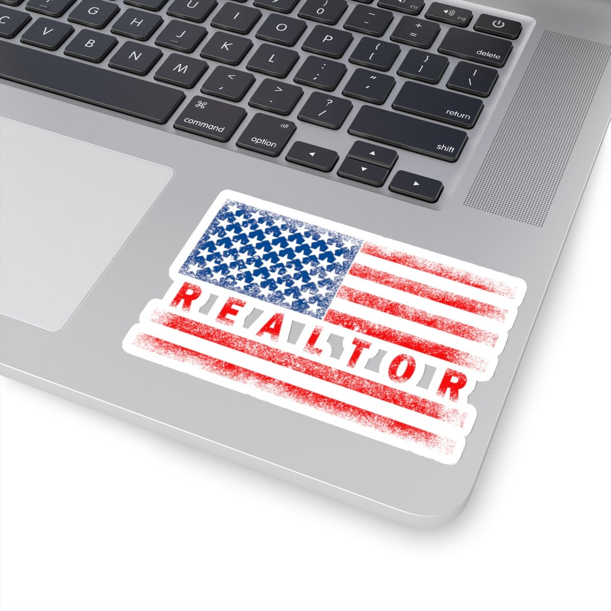 American Flag Realtor Sticker - Paper products | ShirtyAgents
