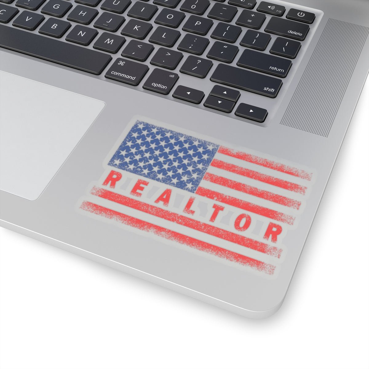 American Flag Realtor Sticker - Paper products | ShirtyAgents