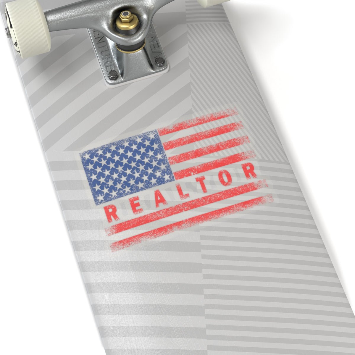 American Flag Realtor Sticker - Paper products | ShirtyAgents