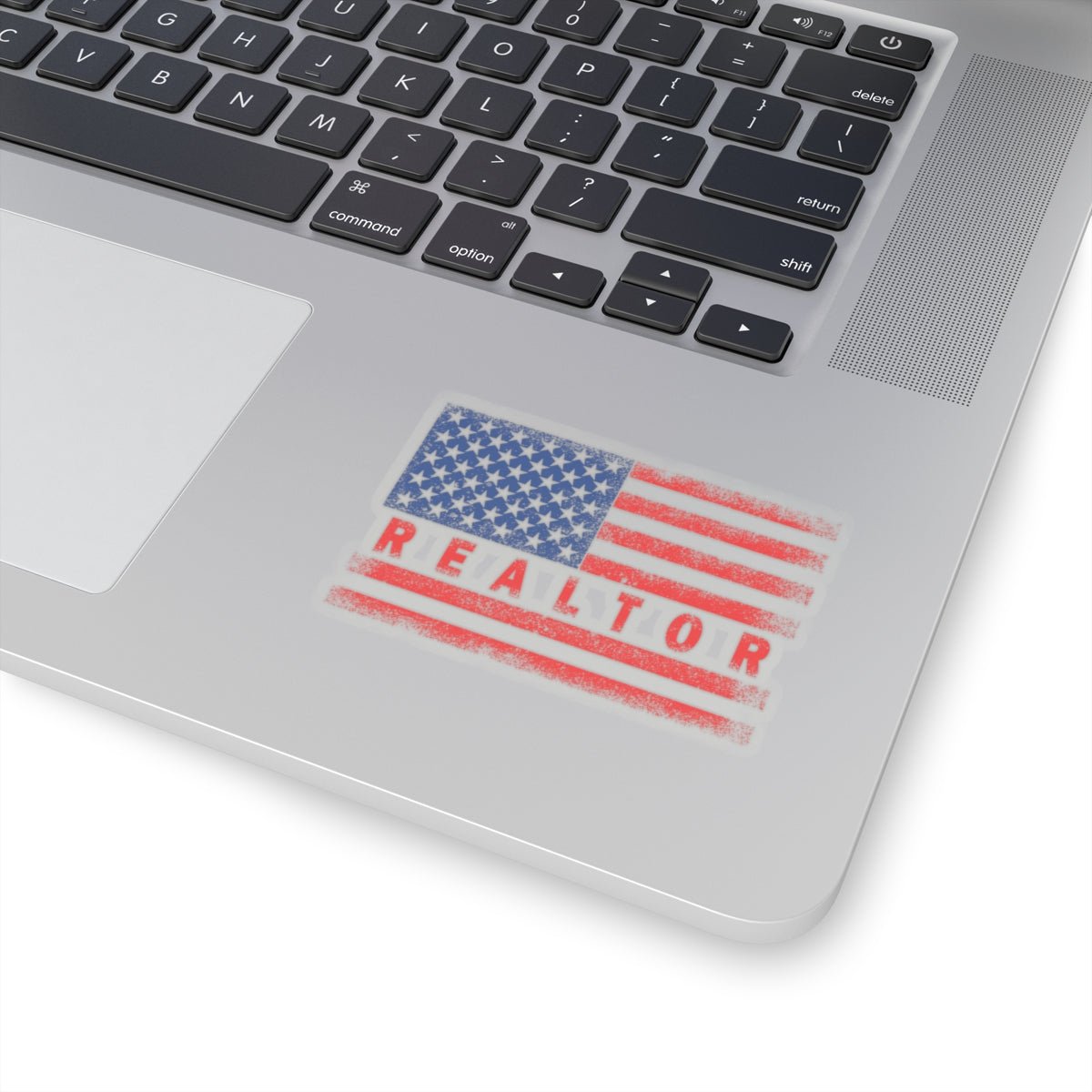 American Flag Realtor Sticker - Paper products | ShirtyAgents
