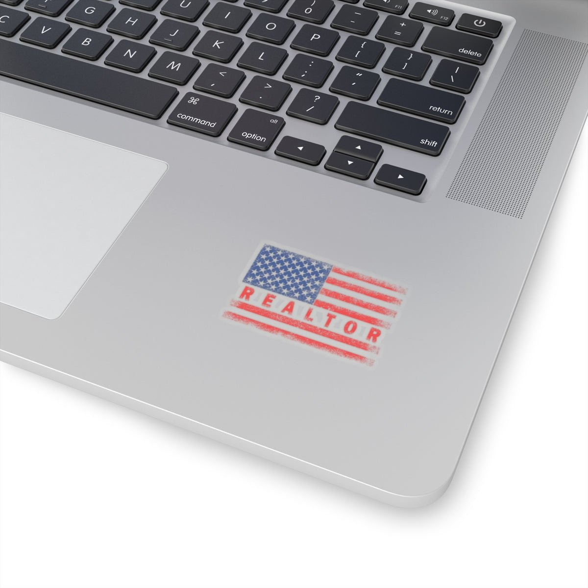 American Flag Realtor Sticker - Paper products | ShirtyAgents