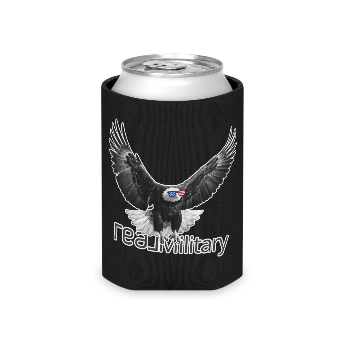 An All American Eagle REAL Military Can Cooler - Accessories | ShirtyAgents
