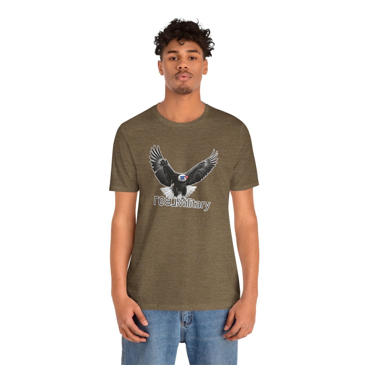 An All American Eagle REAL Military - T-Shirt | ShirtyAgents
