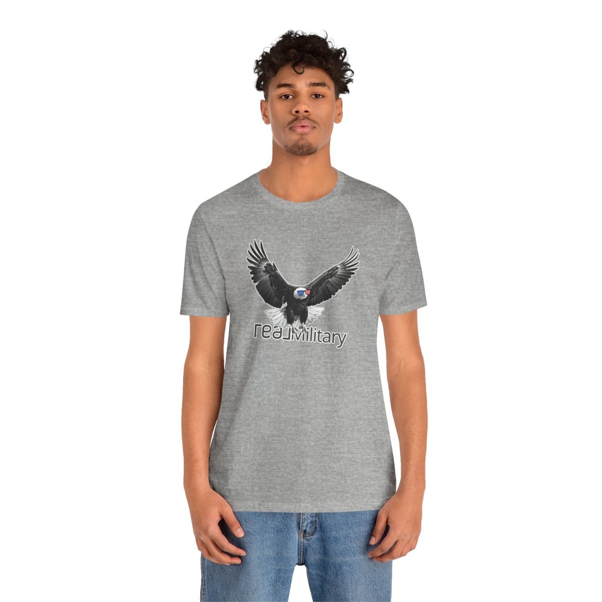 An All American Eagle REAL Military - T-Shirt | ShirtyAgents