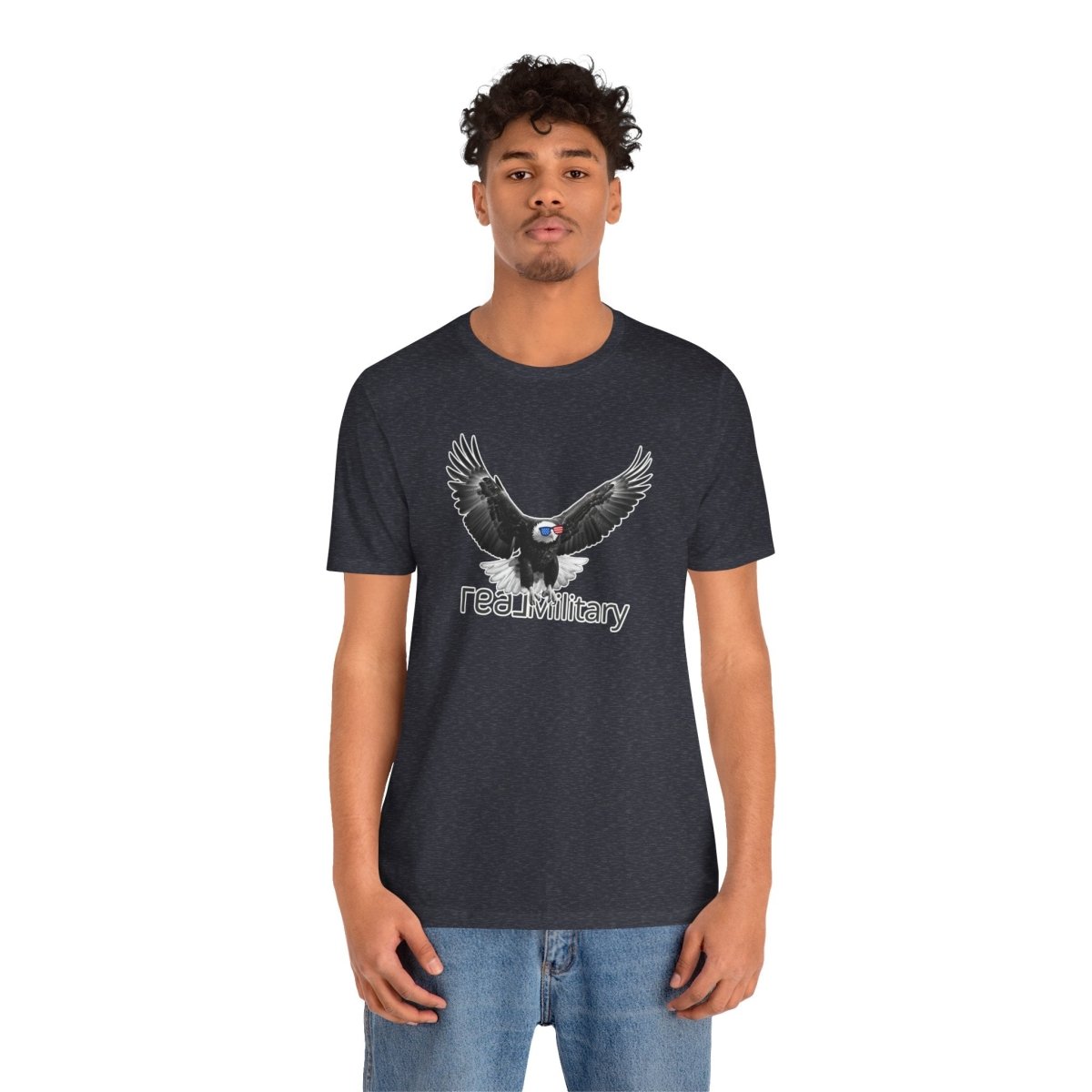 An All American Eagle REAL Military - T-Shirt | ShirtyAgents