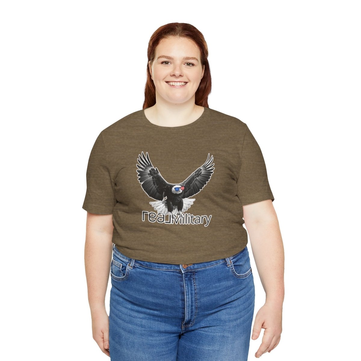 An All American Eagle REAL Military - T-Shirt | ShirtyAgents