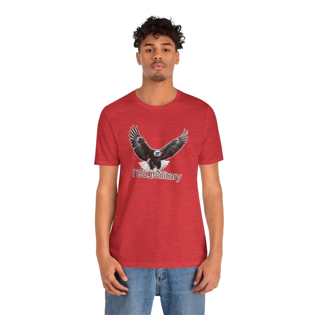 An All American Eagle REAL Military - T-Shirt | ShirtyAgents