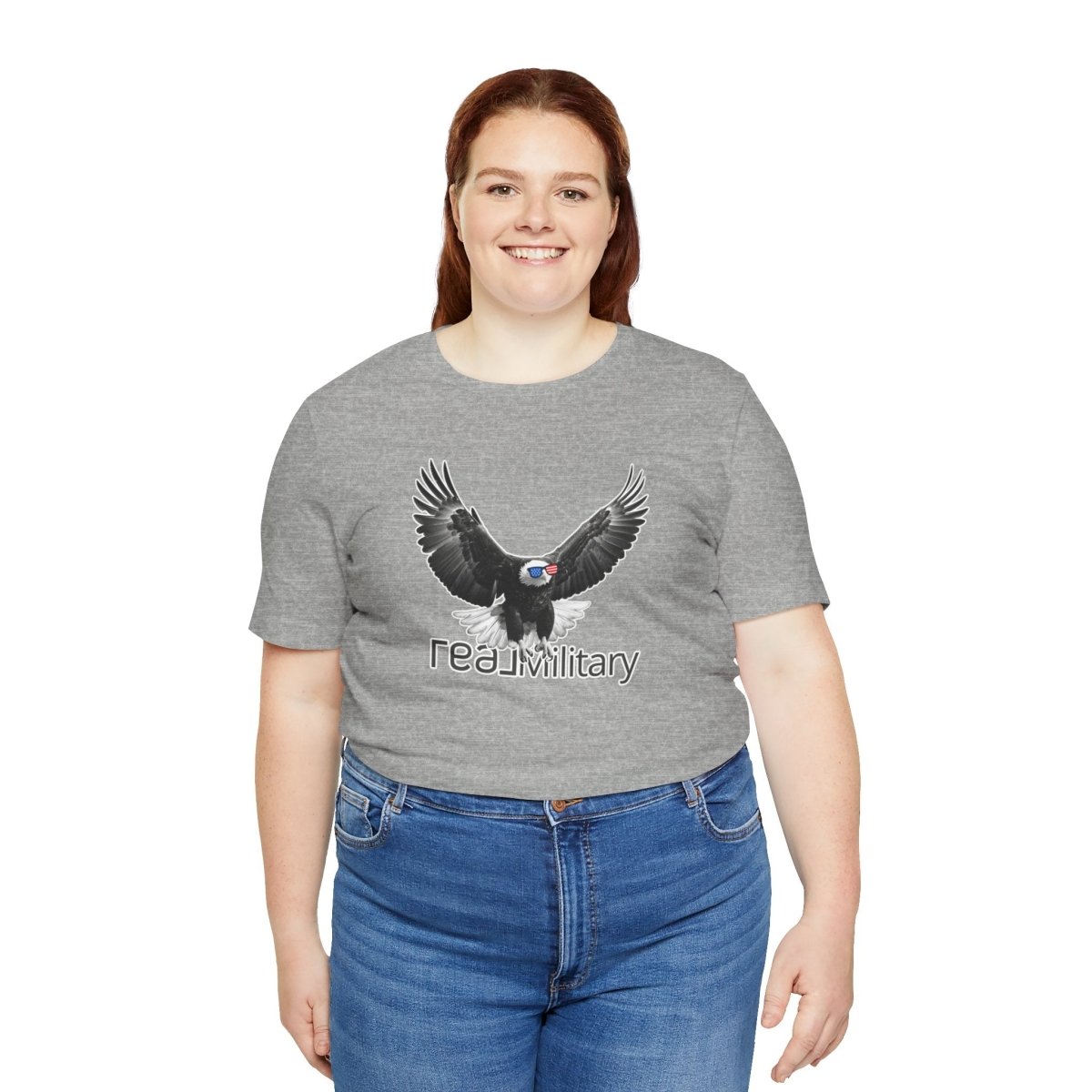 An All American Eagle REAL Military - T-Shirt | ShirtyAgents