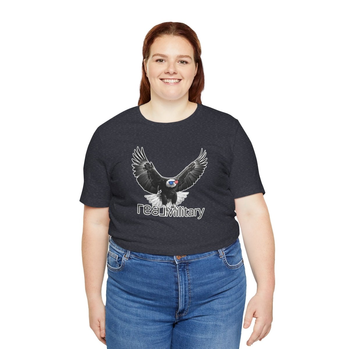An All American Eagle REAL Military - T-Shirt | ShirtyAgents