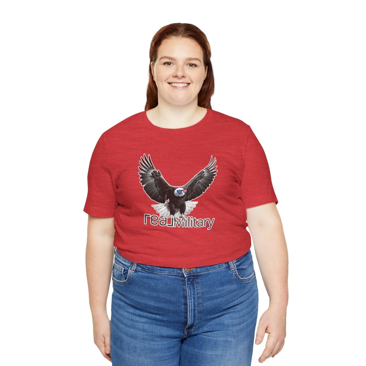 An All American Eagle REAL Military - T-Shirt | ShirtyAgents