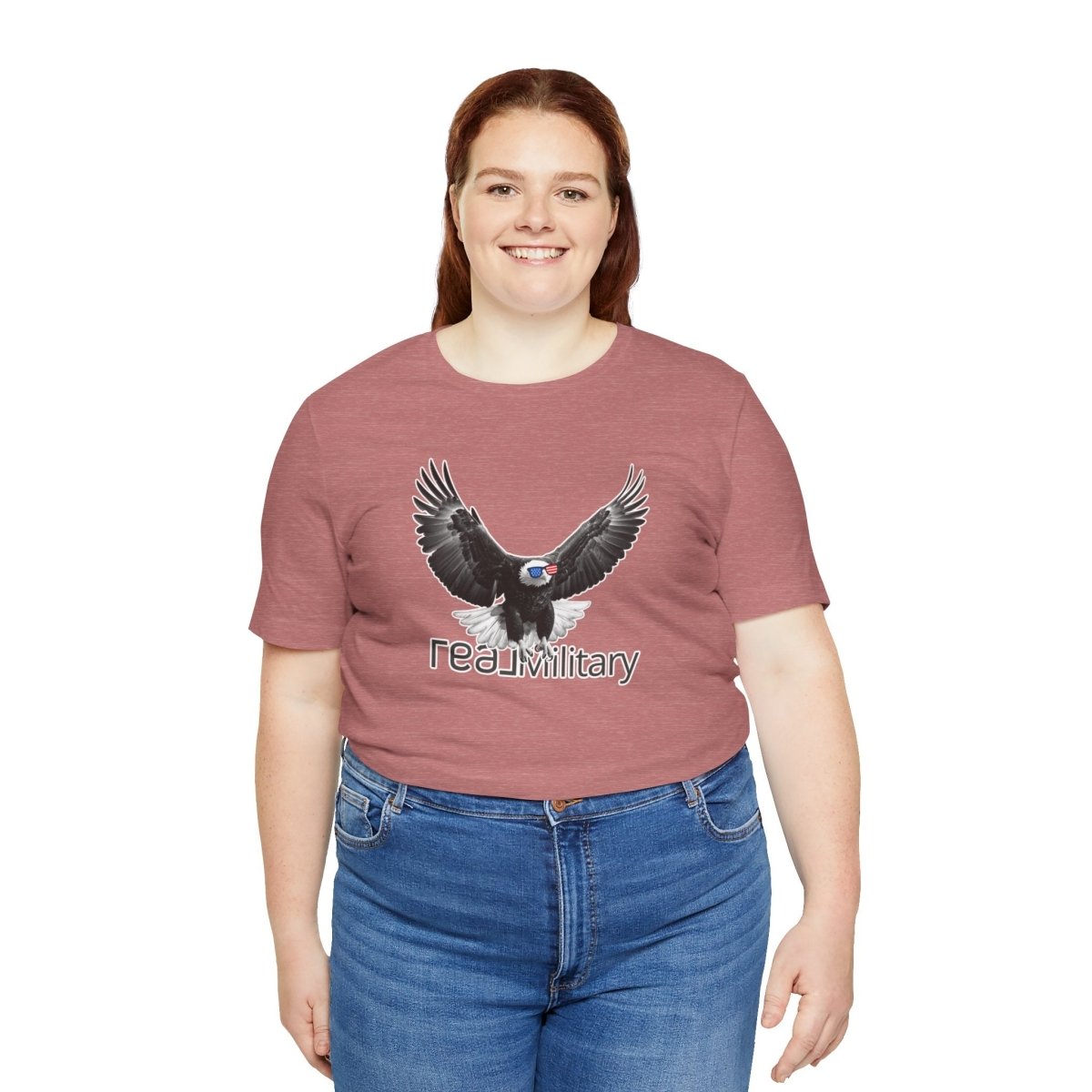 An All American Eagle REAL Military - T-Shirt | ShirtyAgents